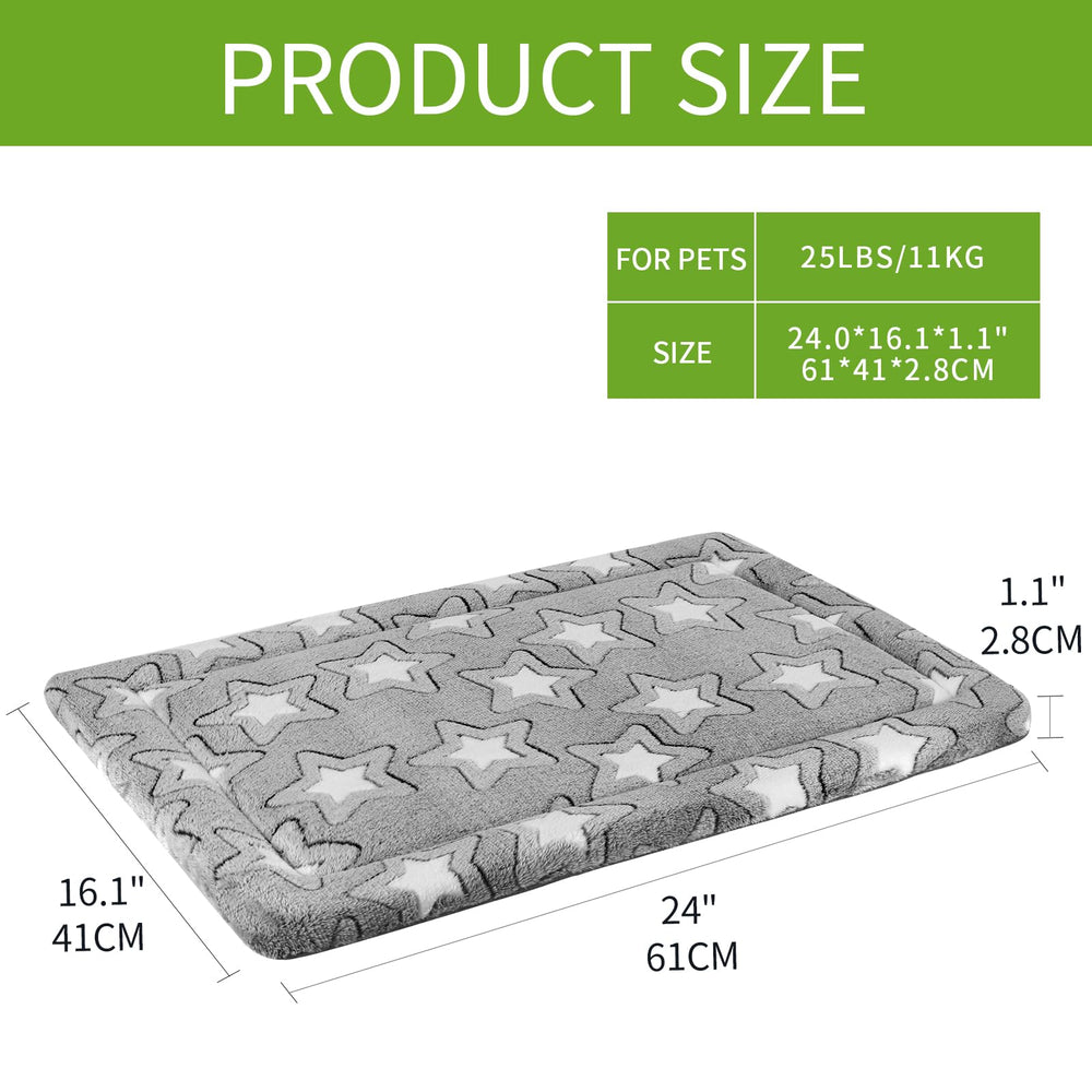 EMPSIGN Dog Crate Pad cool side keeps dogs fresh on warm days.