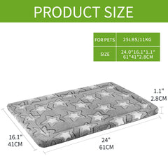 EMPSIGN Dog Crate Pad cool side keeps dogs fresh on warm days.