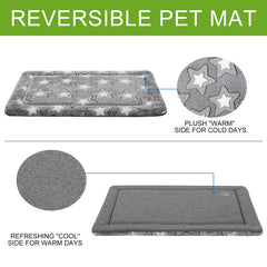 EMPSIGN Fancy Dog Bed Mat lightweight and portable for home or travel.