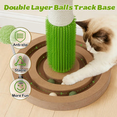 EMUST 26 inch post lets cats fully stretch while protecting furniture
