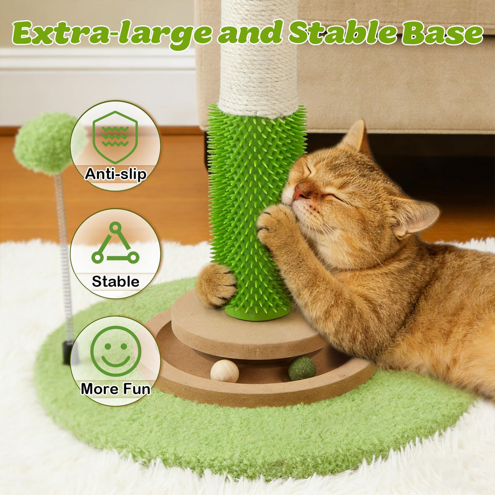 EMUST sisal wrapped post offers durable claw-friendly texture