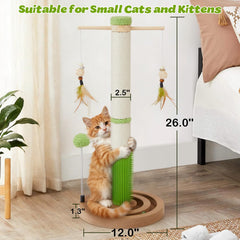 EMUST rotating toys attract play and encourage chasing and batting