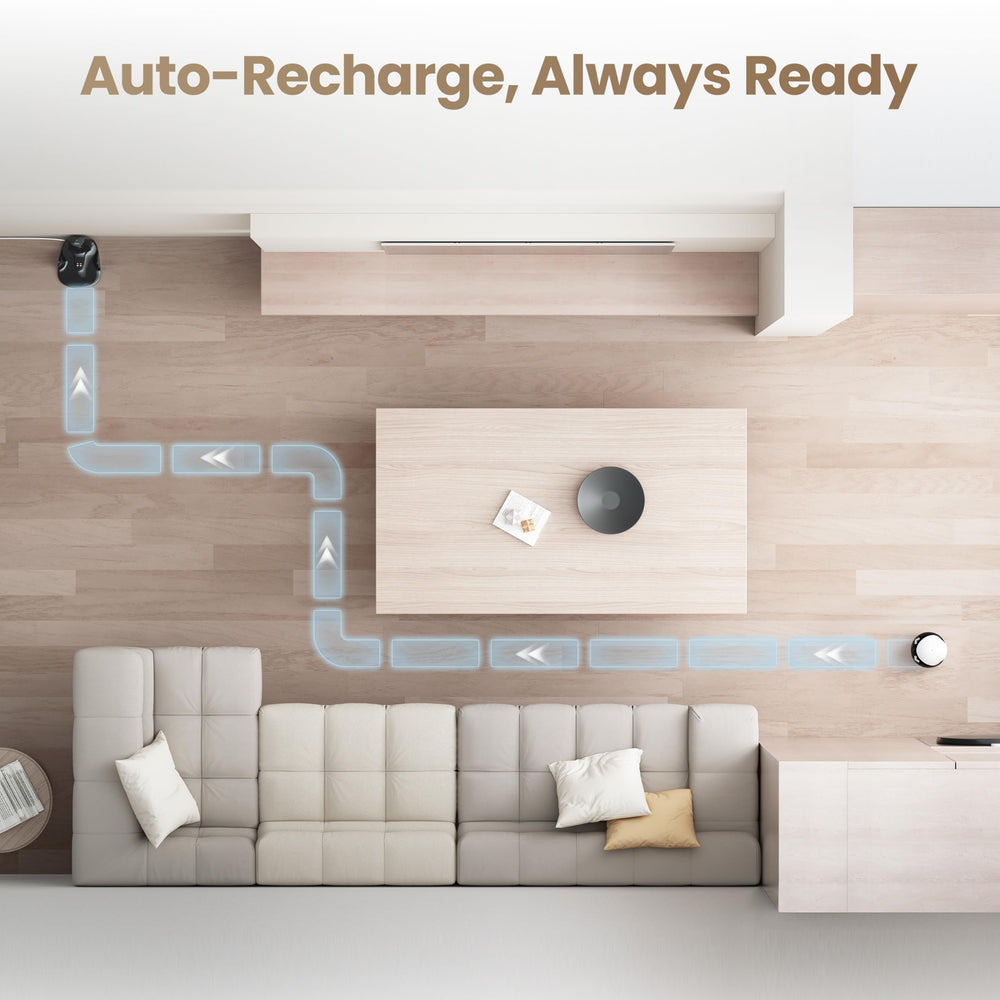 Enabot EBO Air 2 two-way talk enables quick replies and bonding from anywhere.