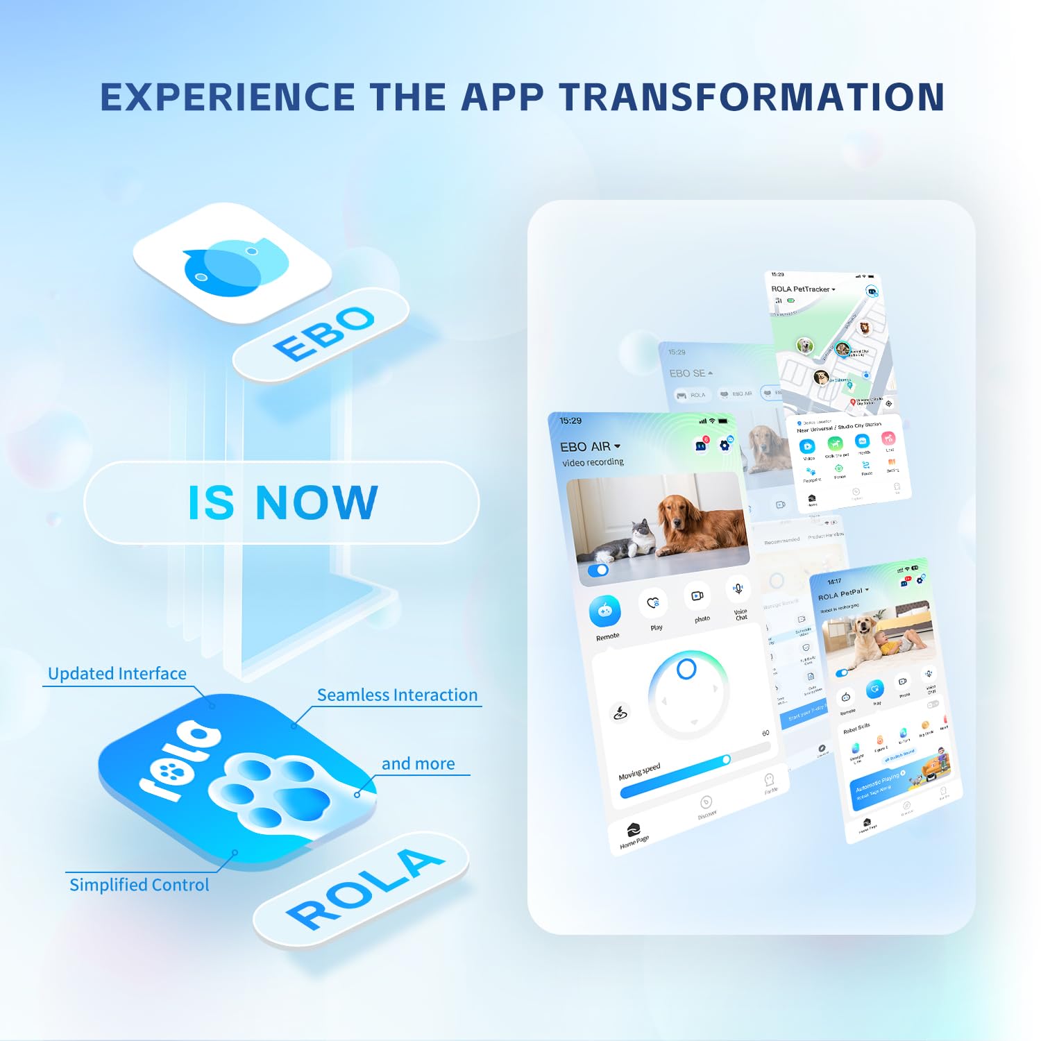 Enabot EBO SE pet level perspective for home insights