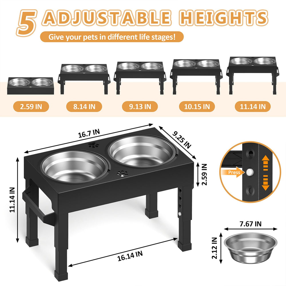 Enayplon anti-slip feet keep the stand steady during feeding