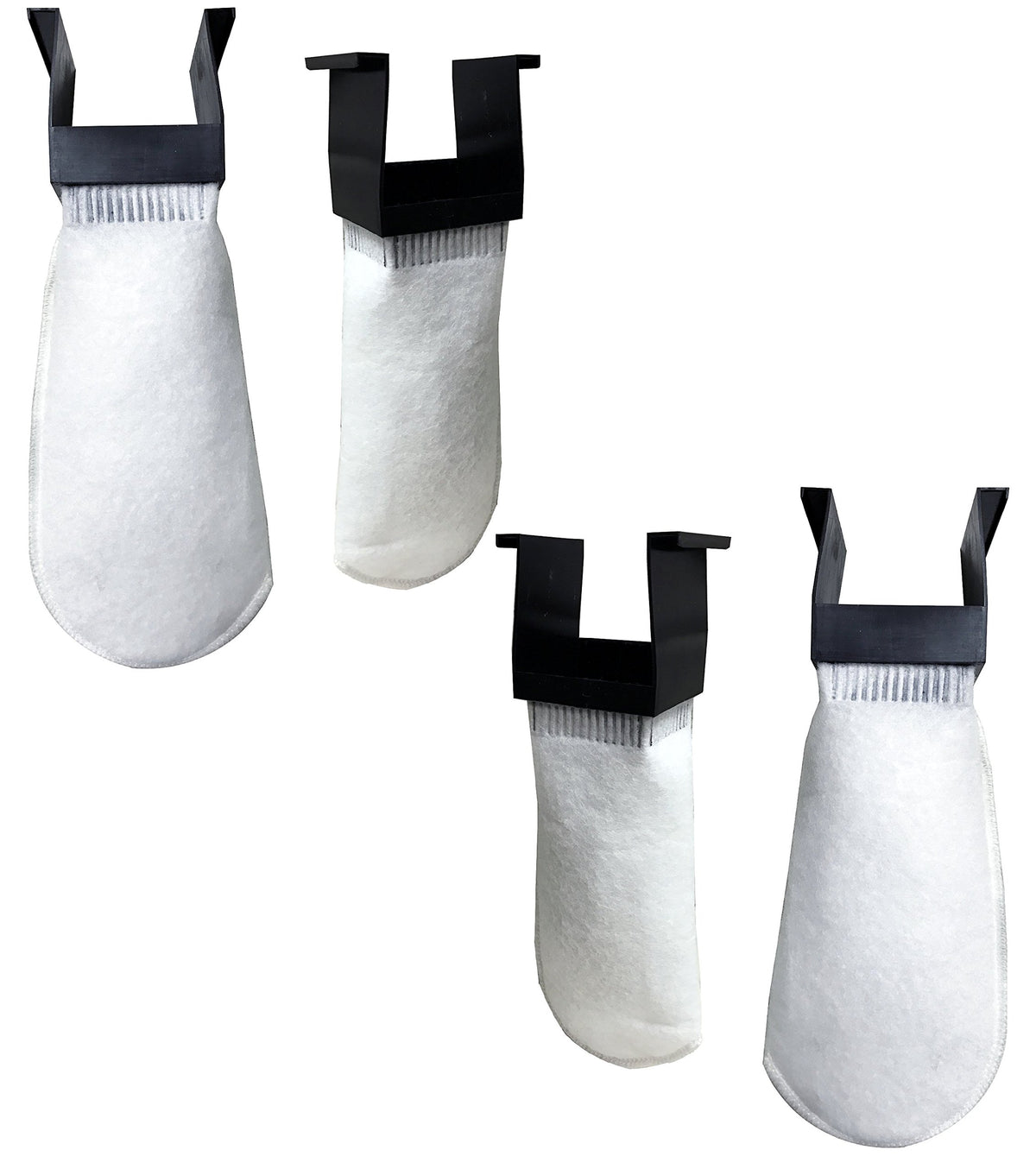 Encompass All 4 Pack 200-micron filter sock close-up showing durable stitching for reuse