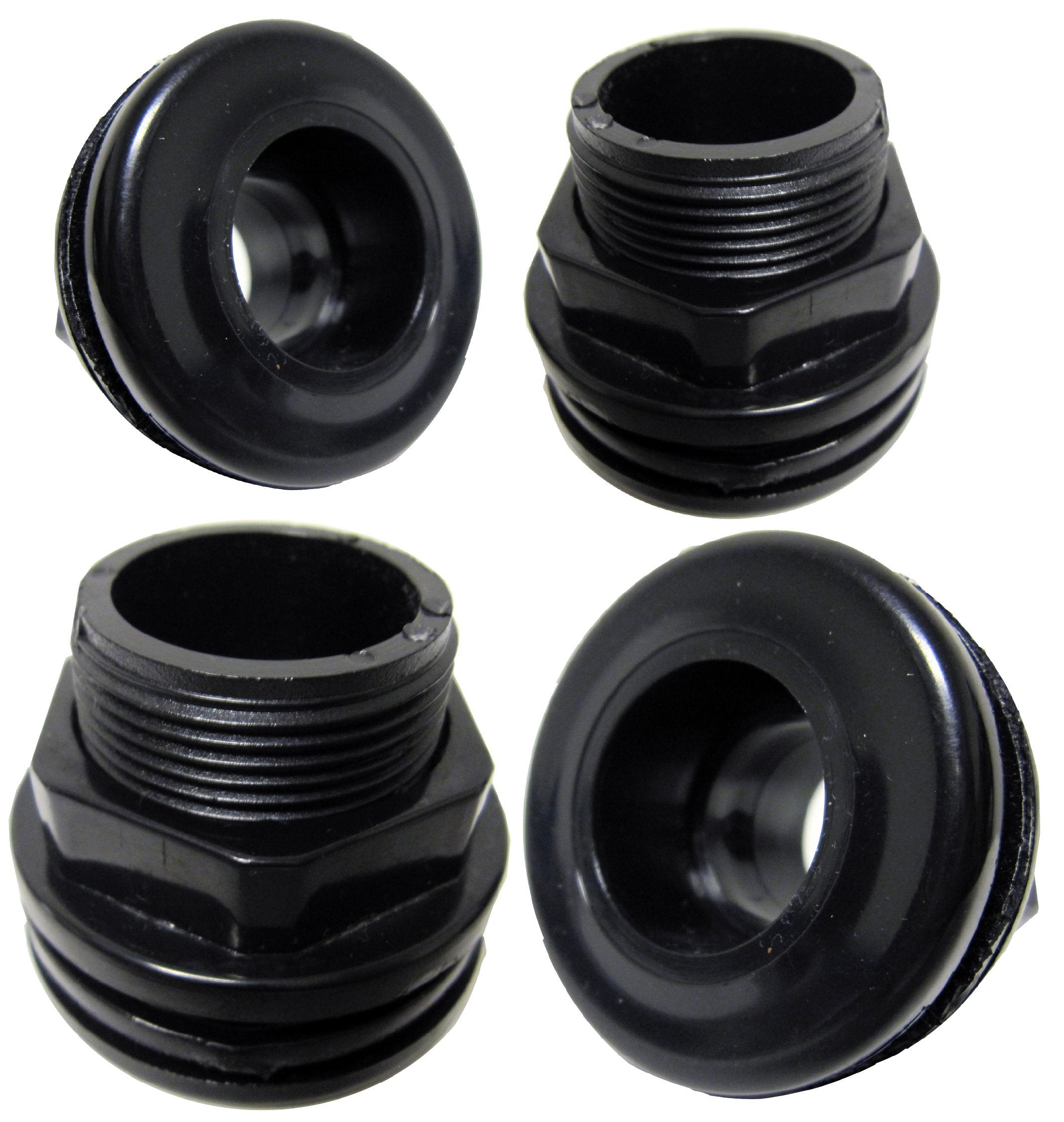 Encompass All 4 pack bulkhead with 3-4 inch slip slip, ideal for reliable aquarium filtration