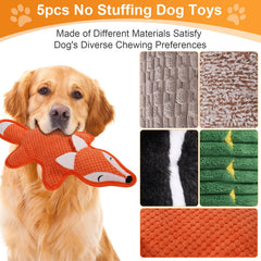Eneston skunk no-stuffing toy offers durable stitching for lasting play.