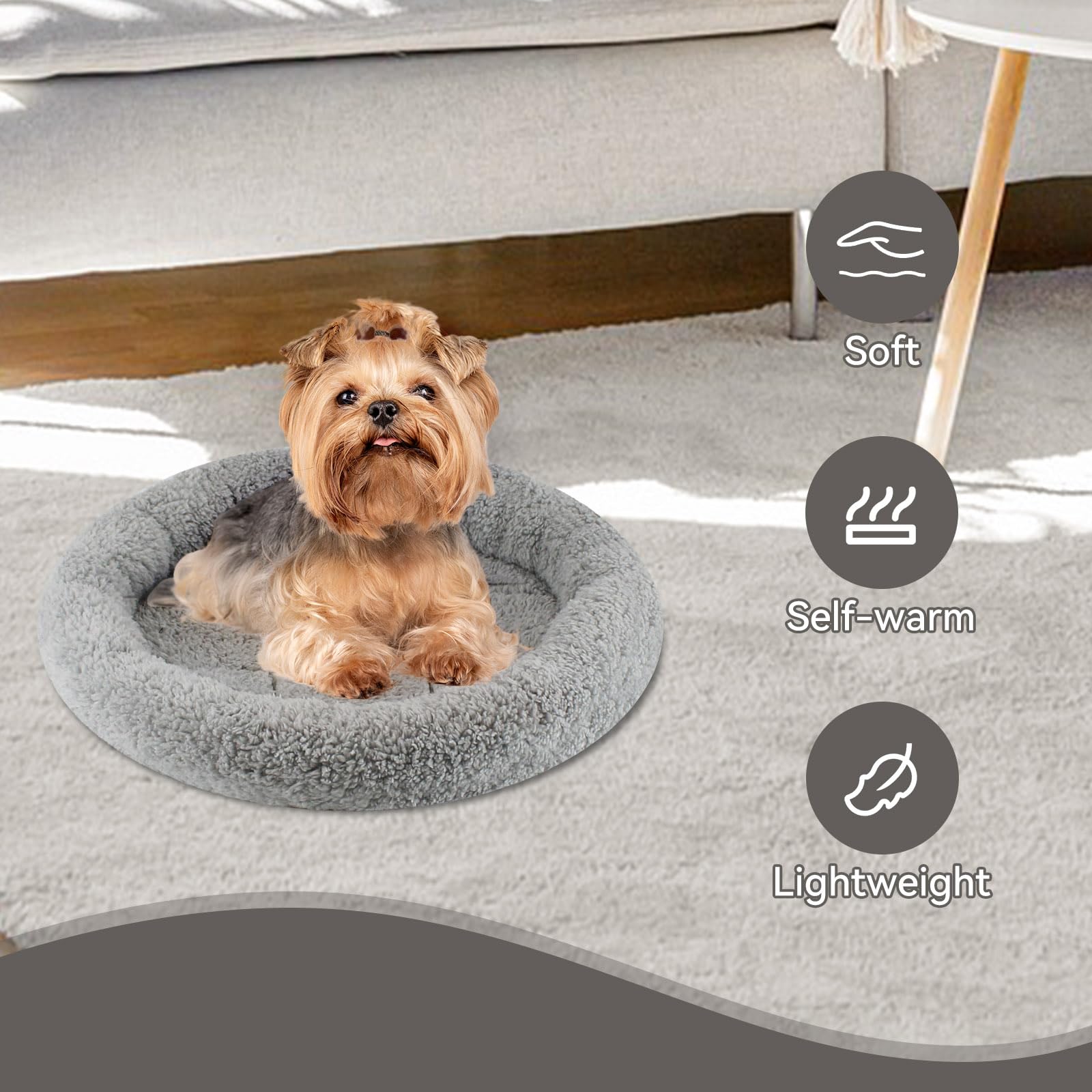 Enjoying Anti-Skid Bottom keeps the bed steady during naps and transfers.