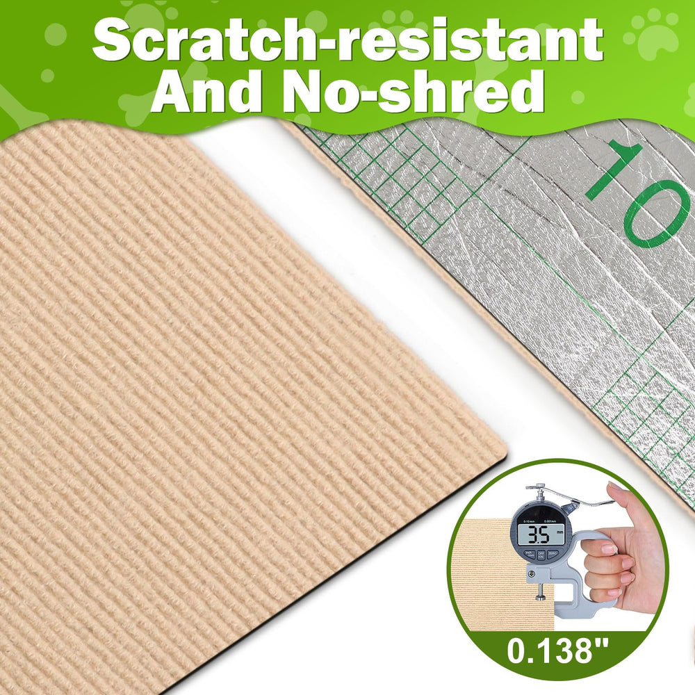 ENONCI Bed Cat Scratcher Pad trimmable design lets you fit any space
