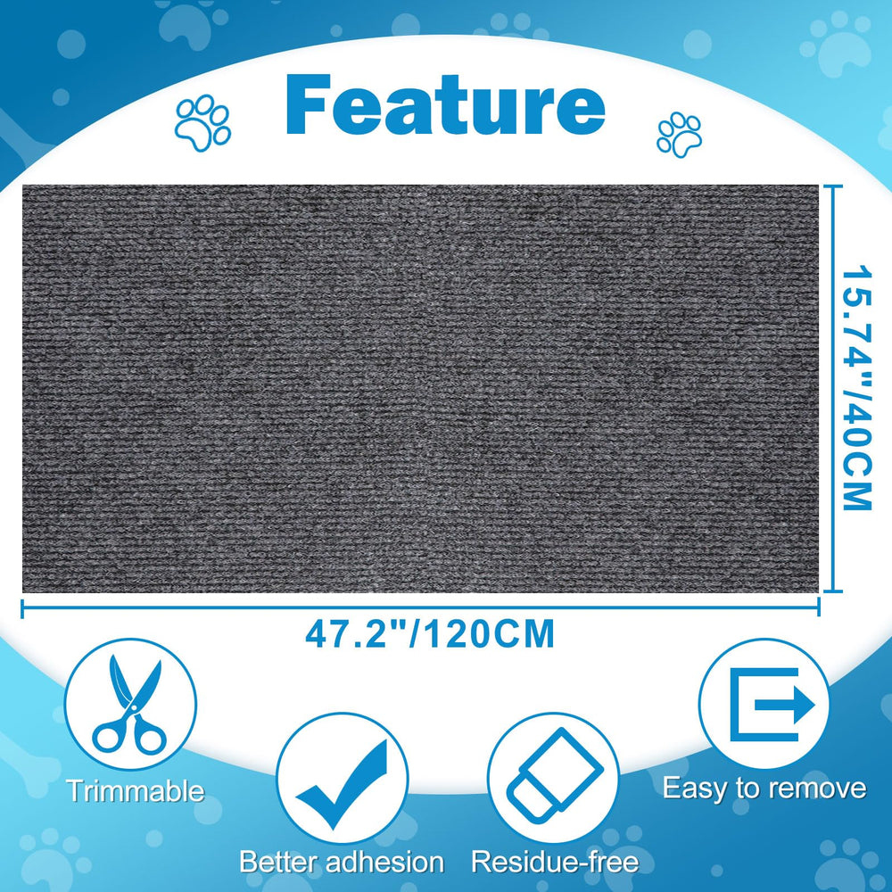 ENONCI scratch-mat-old-cat-tree-revive adds a safe surface to revive posts