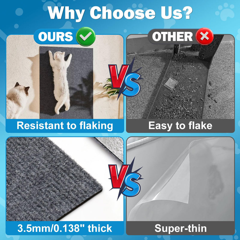 ENONCI cat carpet protector sofa-edge guards sofas against scratches with reliable adhesion