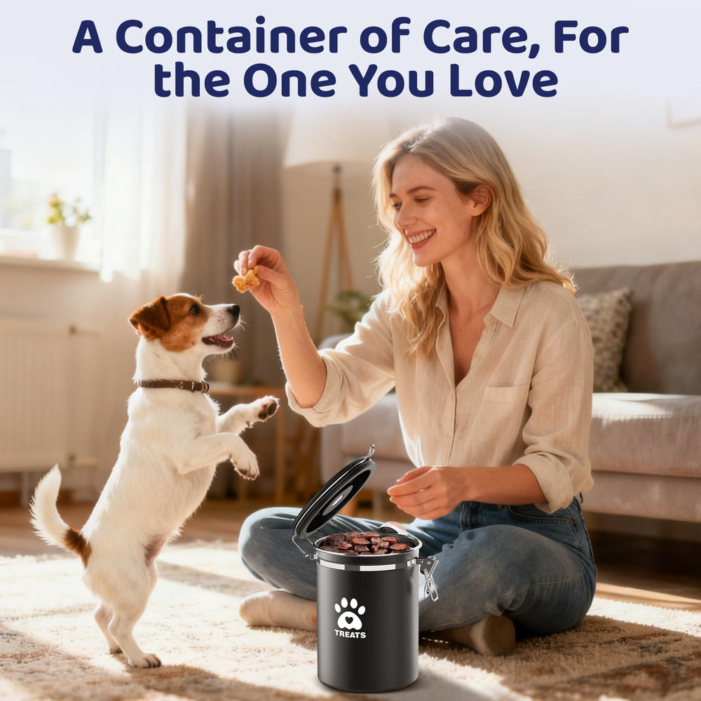 ENONCI kitchen counter storage keeps treats within easy reach.