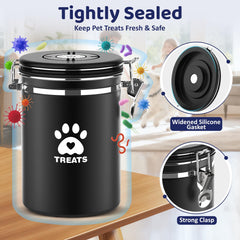 ENONCI side latch provides one-handed access for busy pet parents.