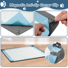 Enskatec raised edge prevents leaks and protects floors