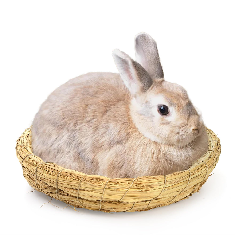 Eorbow natural straw nest texture enhances cage aesthetics