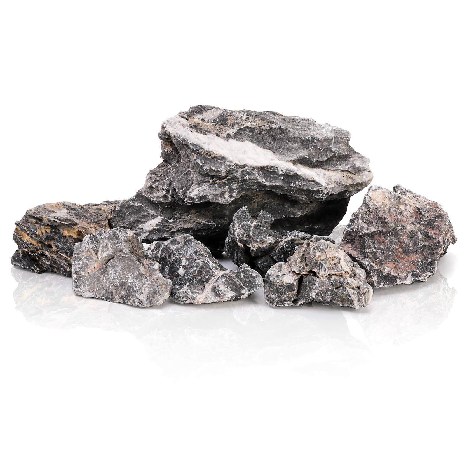 Eorbow Seiryu stones are easy to rinse and prepare for use in setups