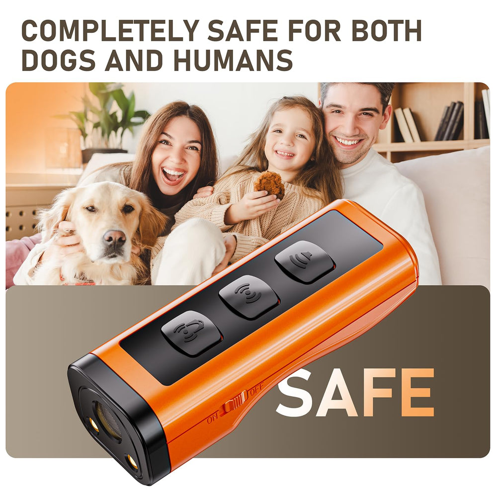 Eorery 2-pack dog bark deterrent highlights 50ft range for distant control
