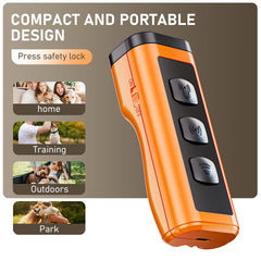 Eorery Dog Bark Deterrent 50ft-range in action for longer-range training