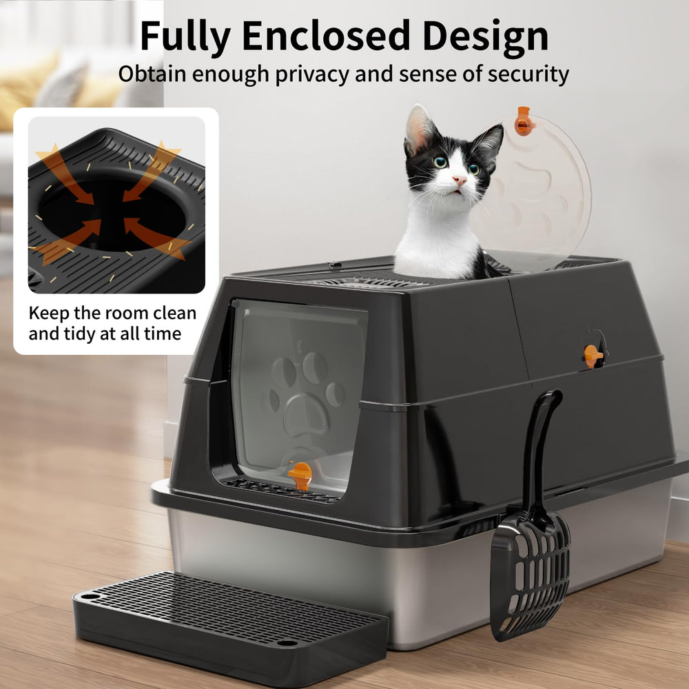 Eosarcu 180-degree flip-top mechanism enables fast cleaning access.