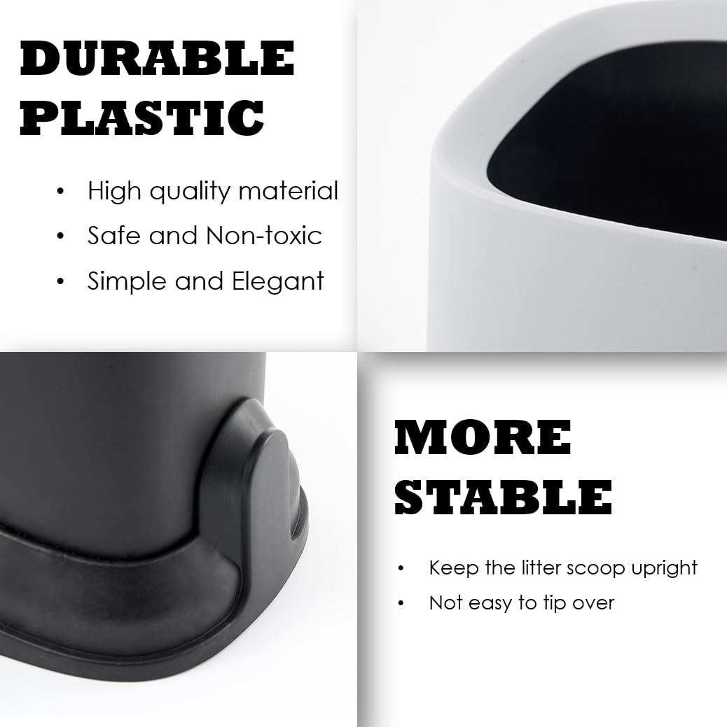 Epargnaro sturdy edge helps remove stubborn clumps without bending.