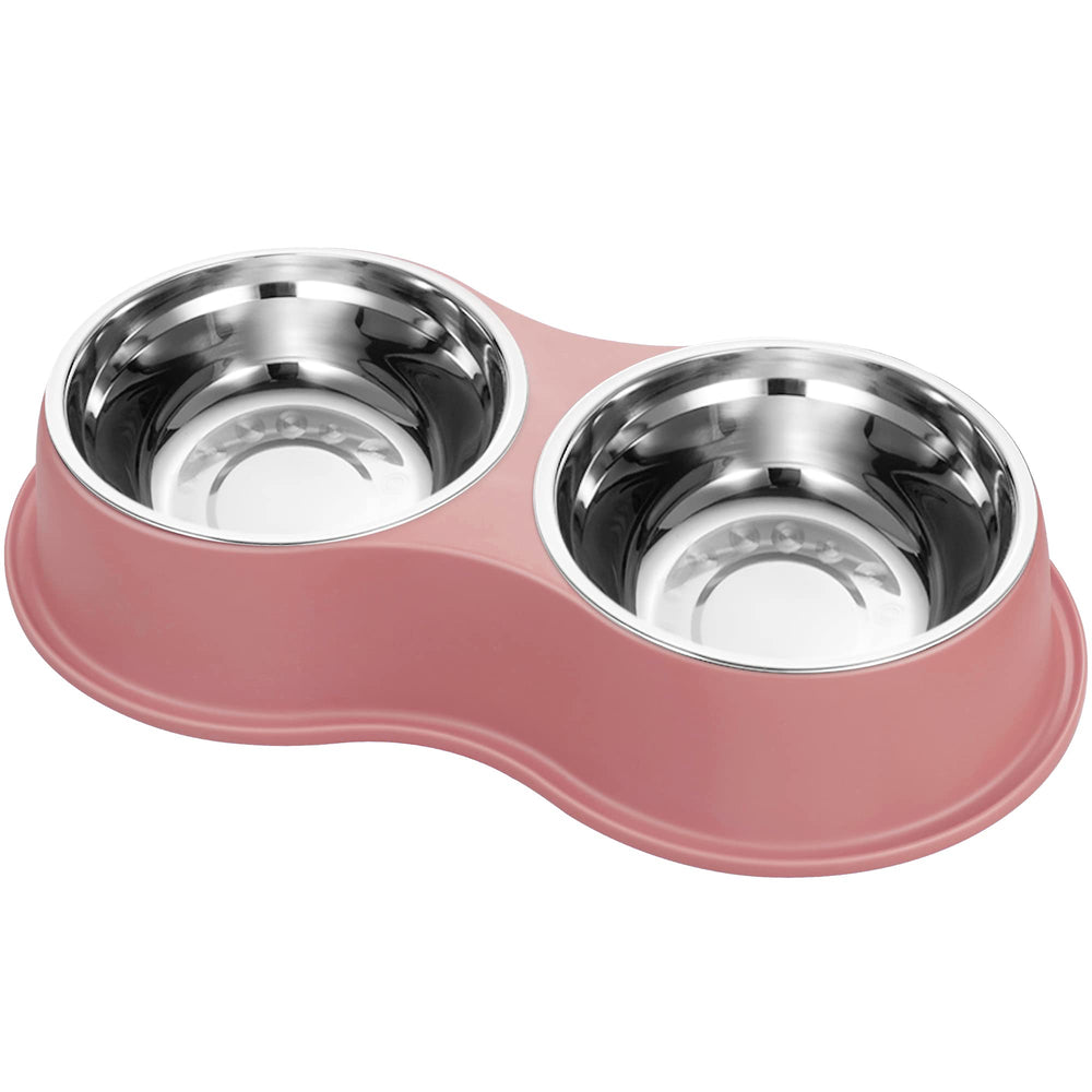 EpetsLove double bowls on raised stand offering a convenient feeding setup for pets