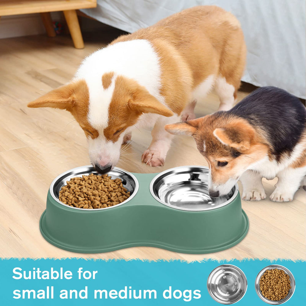 EpetsLove multi-pet feeding setup supports two bowls per station