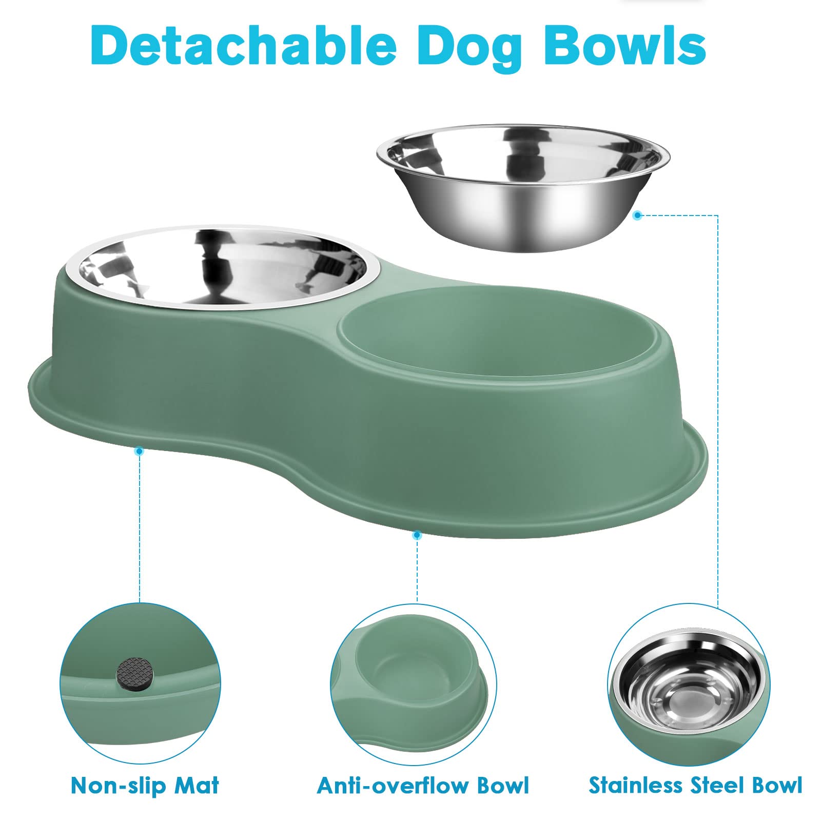 EpetsLove non-slip resin station prevents sliding during meals