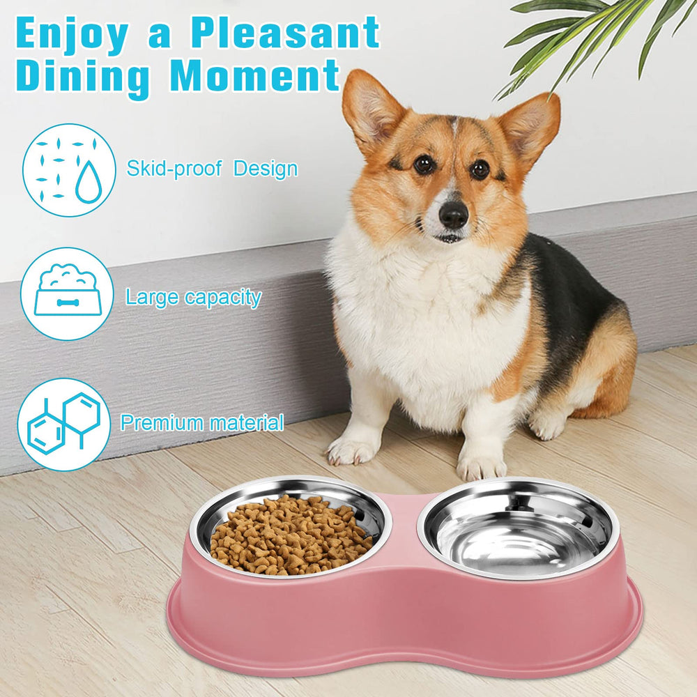 EpetsLove raised feeding station provides comfortable height for meals
