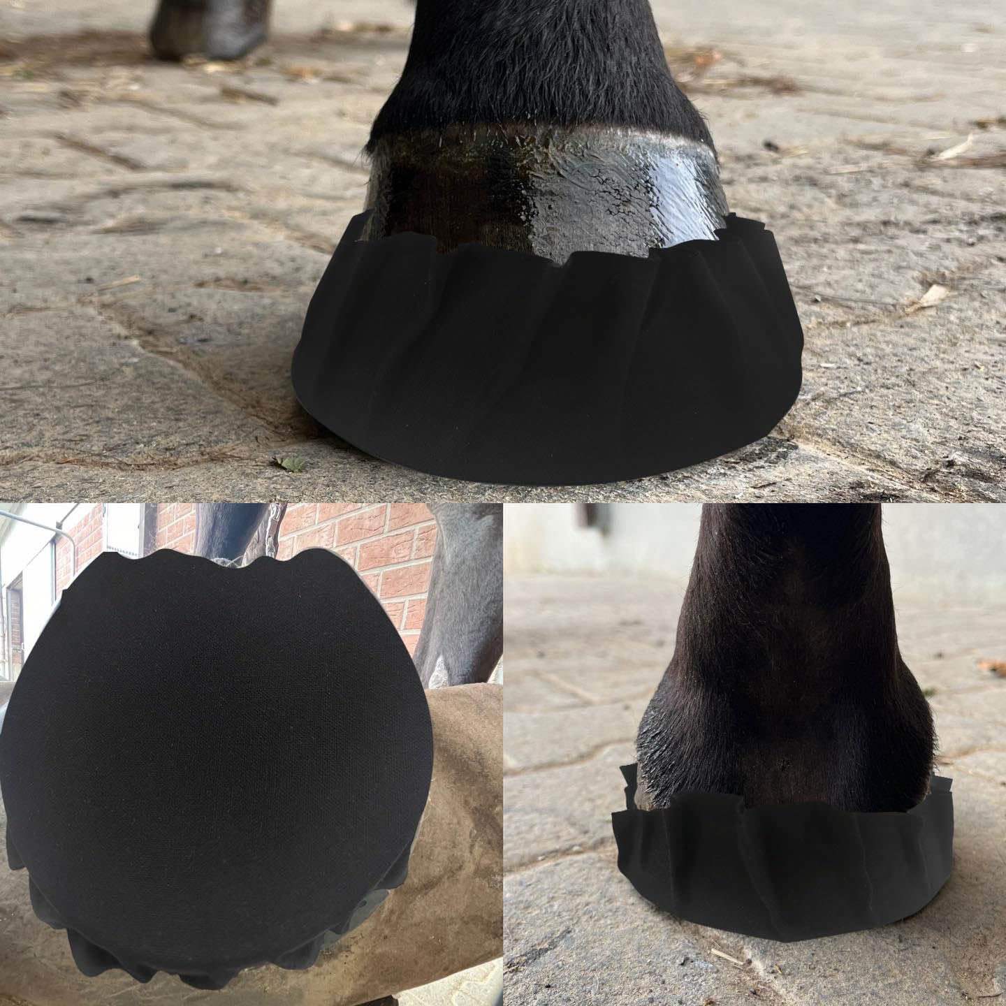 EPICHORIZON cotton breathable hoof wrap offers comfortable cushioning for daily wear.