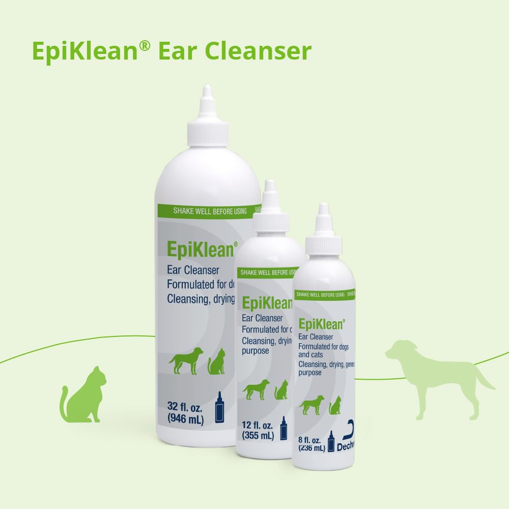 EpiKlean Ear Cleanser application fits into grooming routines.