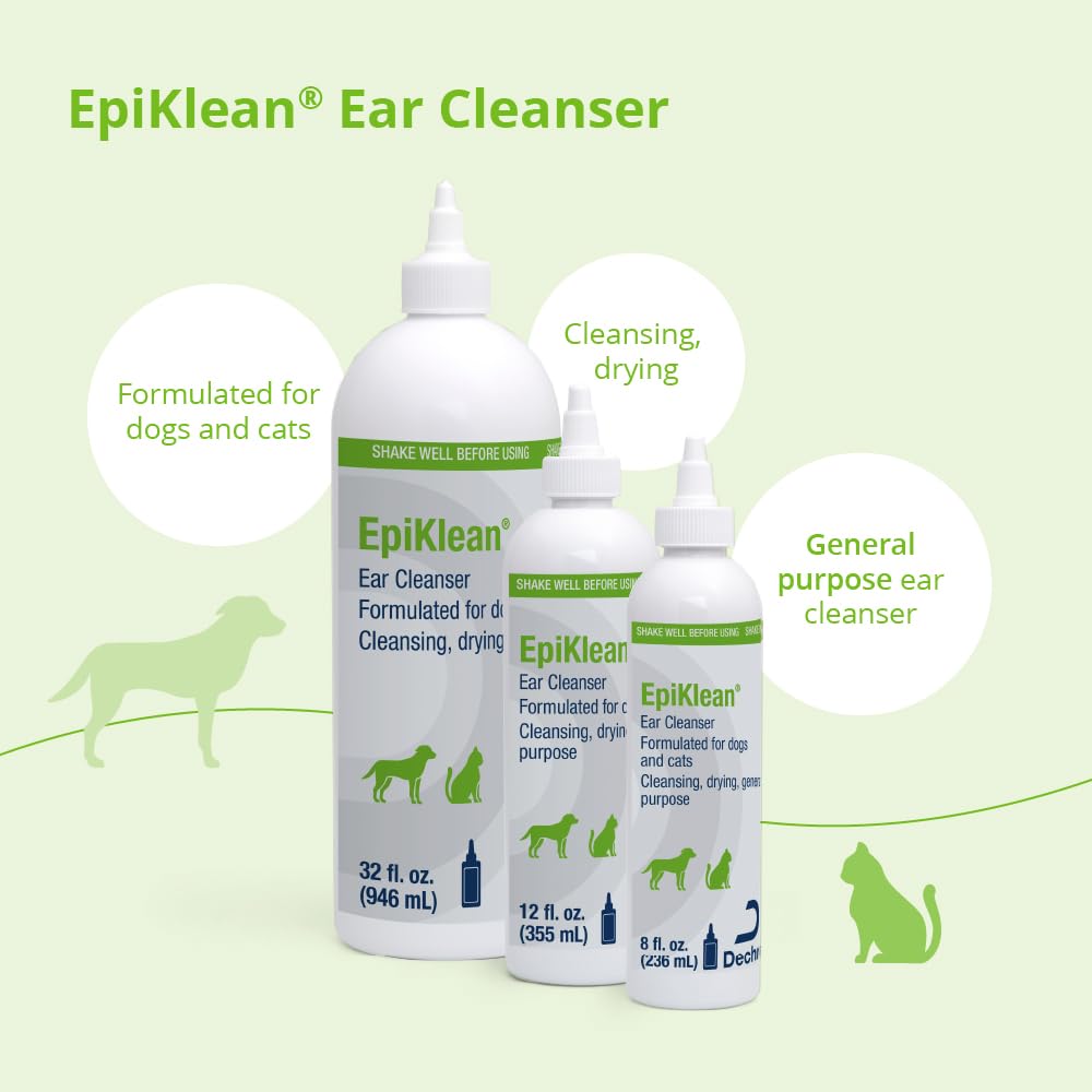 EpiKlean Ear Cleanser droplet-action shot emphasizes precise application