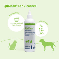 EpiKlean Ear Cleanser packaging box ready for shelves and easy storage.