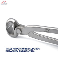 Equine Care hoof nipper drop-forged steel showcases durability for daily trimming.