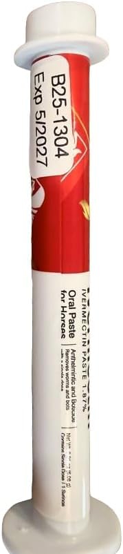 Equine Prime ivermectin not for human use label on packaging.