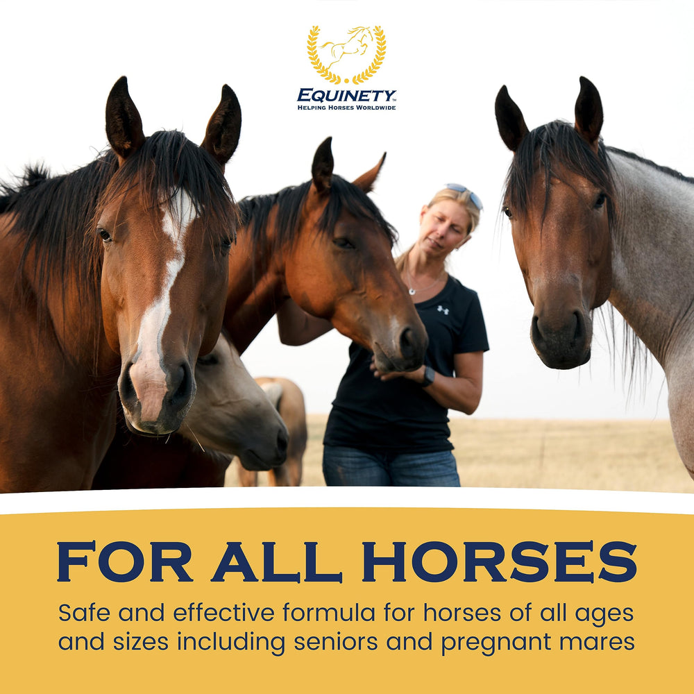 Veterinarian-approved seal indicating trust in Equinety Ultimate OEC.