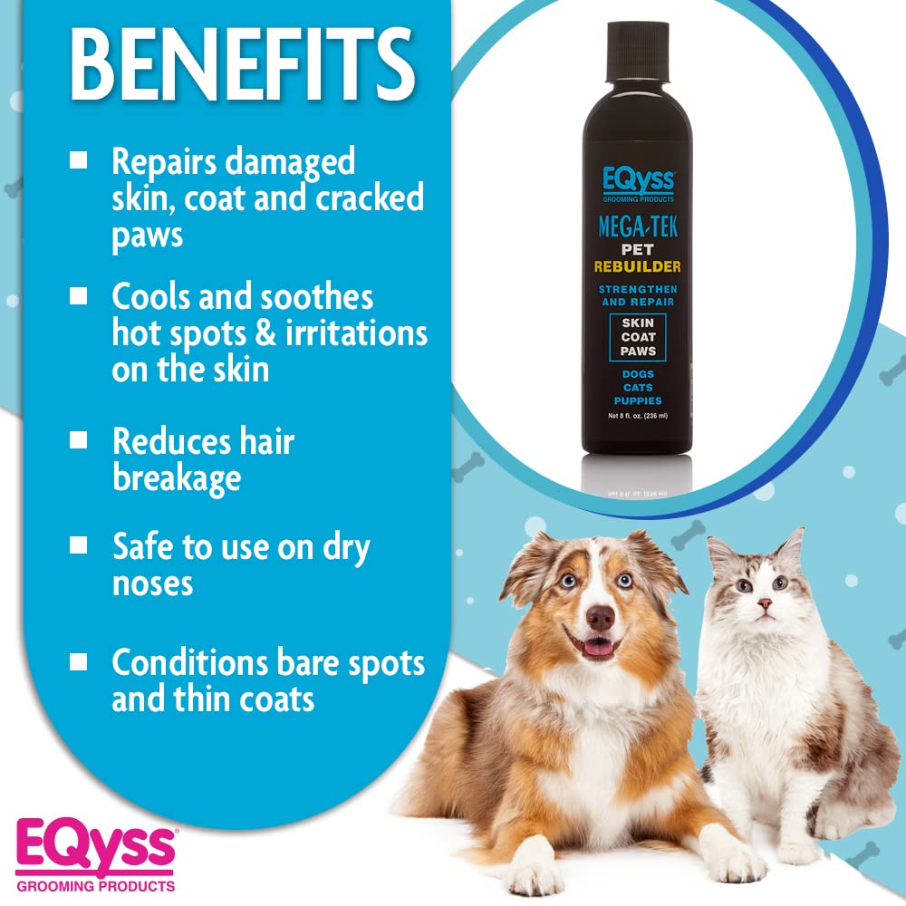 Eqyss Mega-Tek soothing cracked paw pads with gentle application