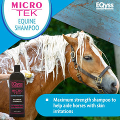 Eqyss Micro-Tek label detail helps you spot benefits and usage at a glance.
