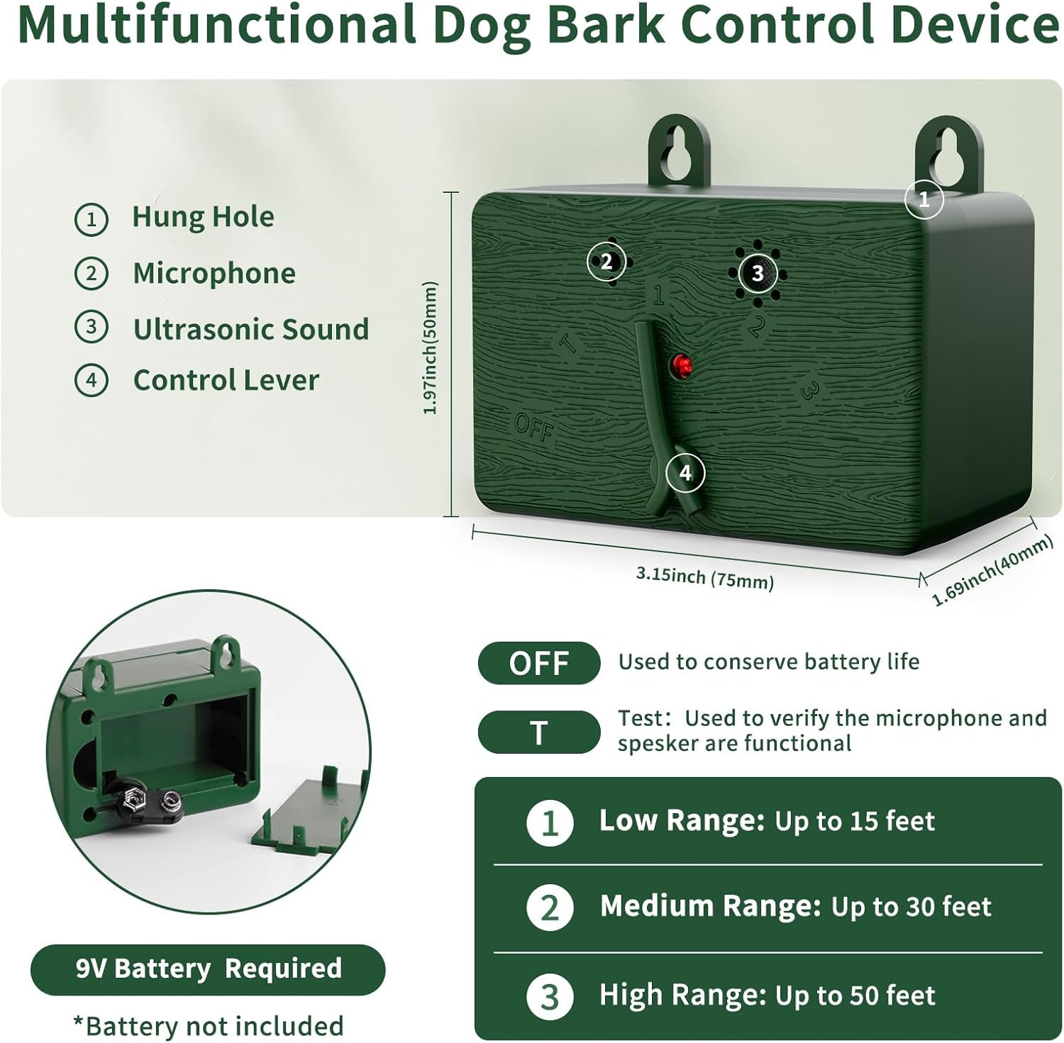 ERDFCV easy plug-and-use unit requires no training