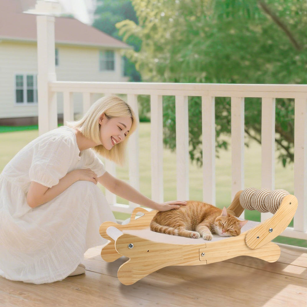 ERGTFVN Cat Scratcher Bed easy assembly with included tools