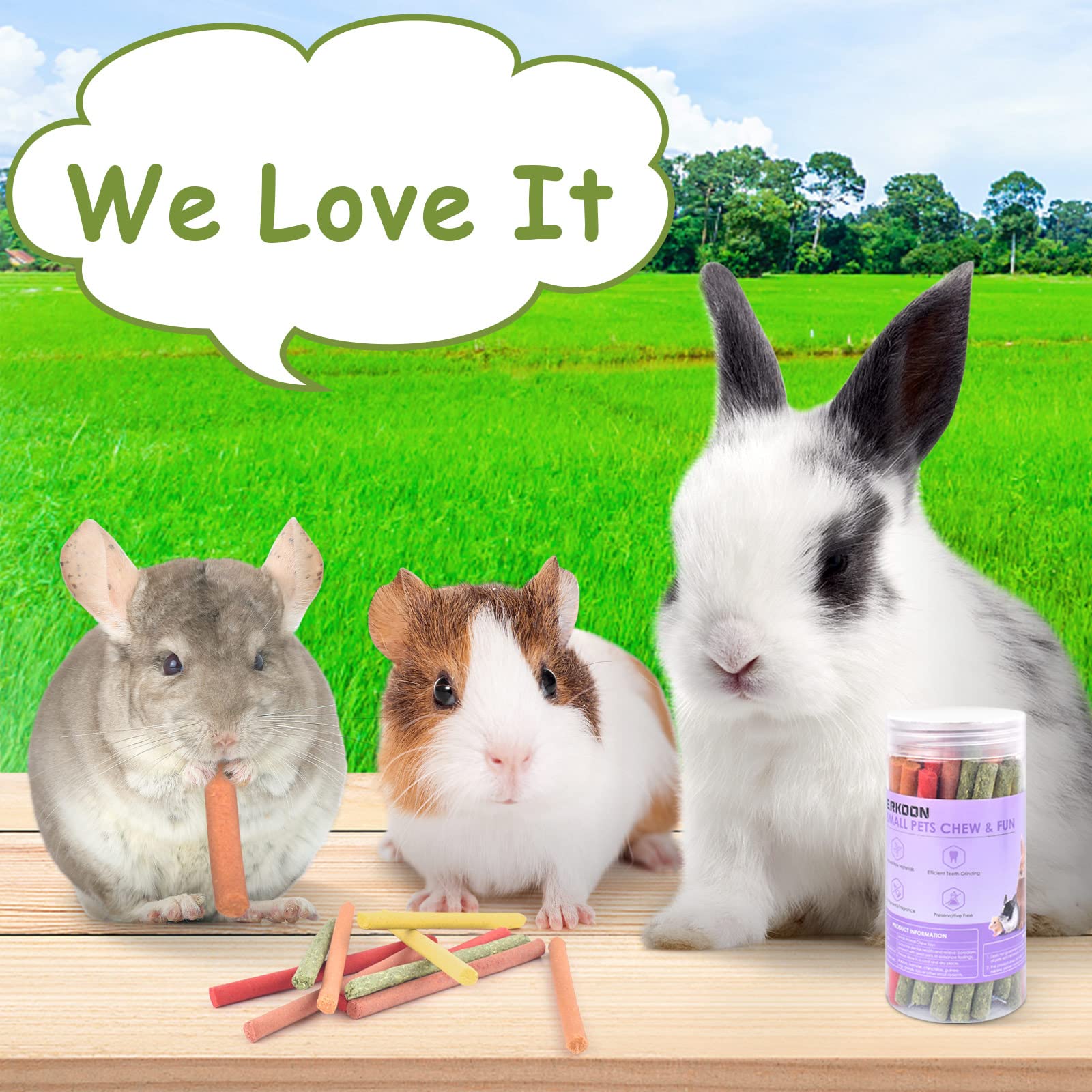 ERKOON busy-chew keeps small pets entertained and engaged during playtime
