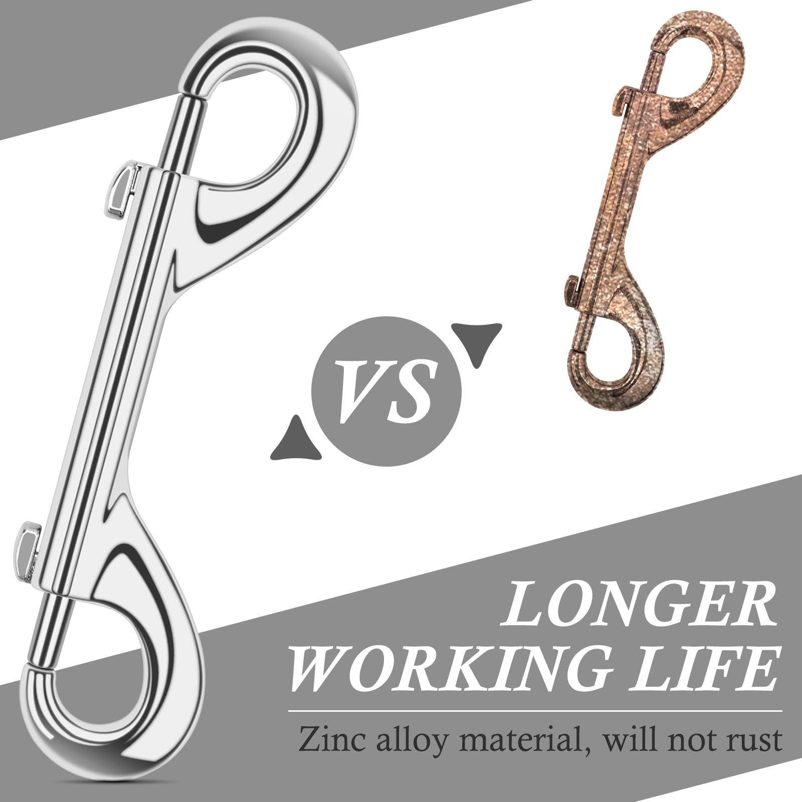ERKOON 4.7-inch clips designed for high-load applications up to 220 lbs.