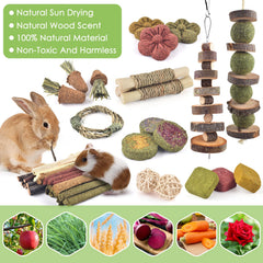 ERKOON Timothy hay sticks ideal for hand feeding and bonding
