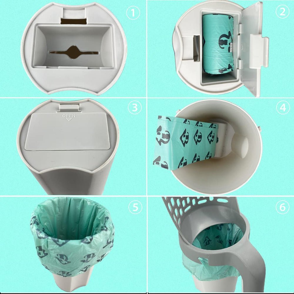 Esamploe includes 215 garbage bags to reduce odors in the home