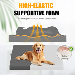ESCRODOI SUV cargo liner non-slip bottom keeps the bed in place.
