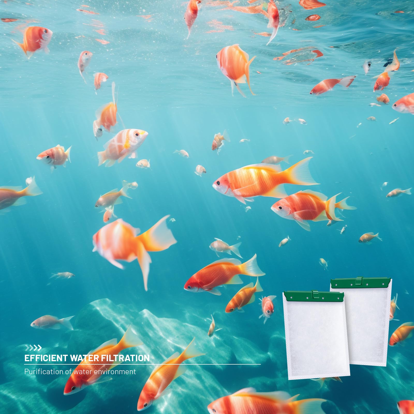 Esctabalt durable ABS frame supports consistent filtration performance