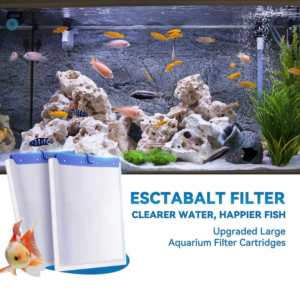 Esctabalt Whisper compatibility image showing broad filter model fit.