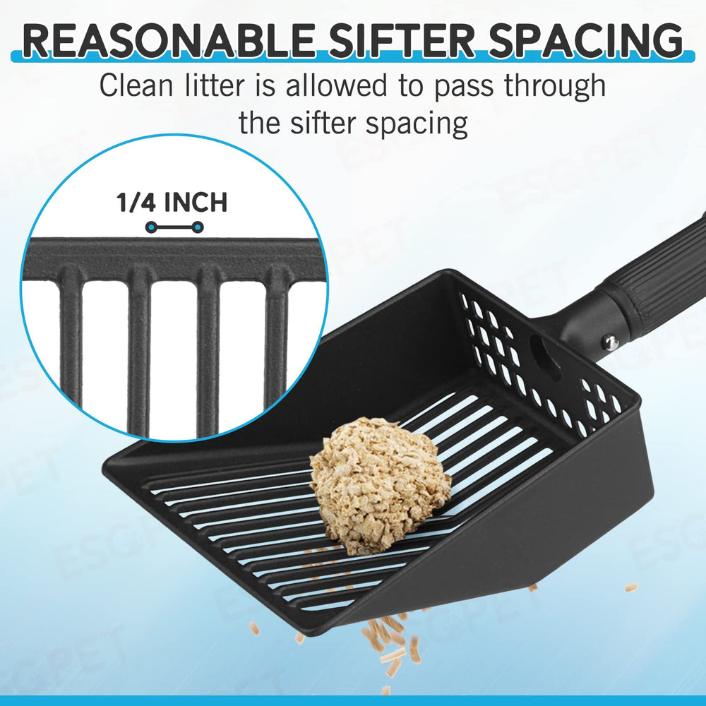 ESGPET stainless steel construction resists corrosion and rust.