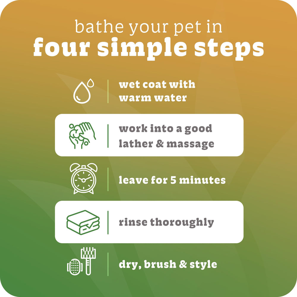 Espree Aloe Vera dog coat shine highlights hydrating care for a healthy fur.