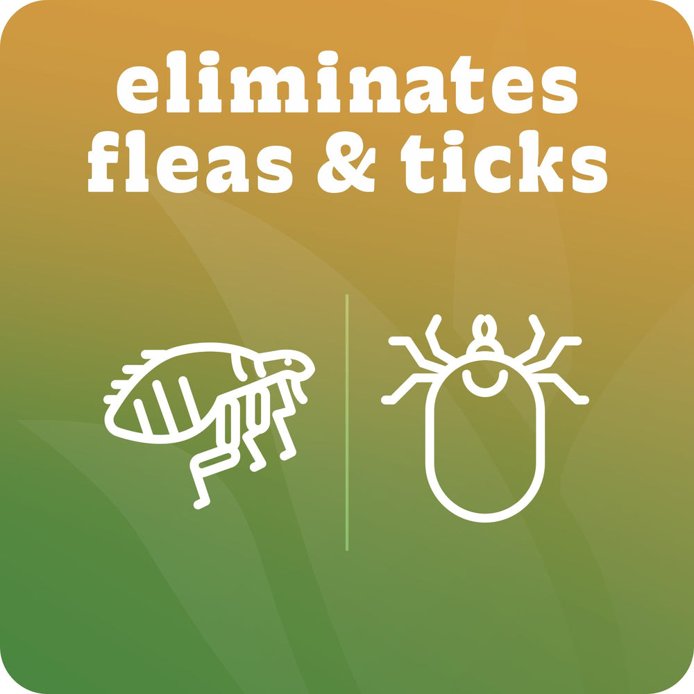 Espree Flea & Tick Shampoo lather showing deep cleansing and deodorizing action.